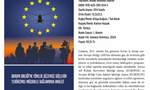 Arel Üniversitesi Uluslararası İlişkiler Bölüm Başkanı Prof. Dr. Uğur Özgöker’ in  “Avrupa Birliği’ne Yönelik Düzensiz Göçlerin Terörizmle Mücadele Bağlamında Analizi” kitabı NOBEL YAYINEVİNDEN çıktı.