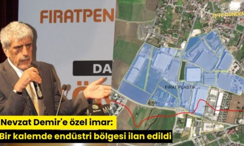 BÜYÜKÇEKMECE İLÇESİ TÜRKOBA MAHALLESİNDEKİ FIRAT PLASTİK AŞ’ nin Arazisi İSTANBUL ÖZEL ENDÜSTRİ BÖLGESİ İlan Edildi.