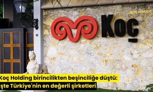 Koç Holding birincilikten beşinciliğe düştü: İşte Türkiye’nin en değerli şirketleri