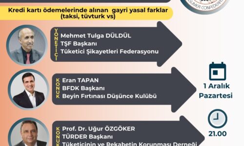 Tüketici Şikayetleri – TÜKONFED – TŞF – TEDFED