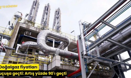 AVRUPA’DA DOĞALGAZ FİYATLARI UÇUŞA GEÇTİ: ARTIŞ YÜZDE 90’ı GEÇTİ