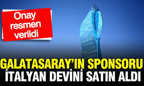 Galatasaray’ın sponsoru İtalyan devini satın aldı