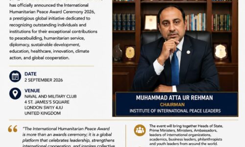 International Humanitarian Peace Award Ceremony 2026