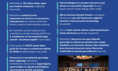 7-8 Temmuz 2026 NATO Ankara Zirvesi sonuç bildirisi yayımlandı
