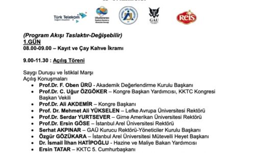 4. ÖRGÜTLERİN YÖNETİMİ ULUSLARARASI KONGRESİ